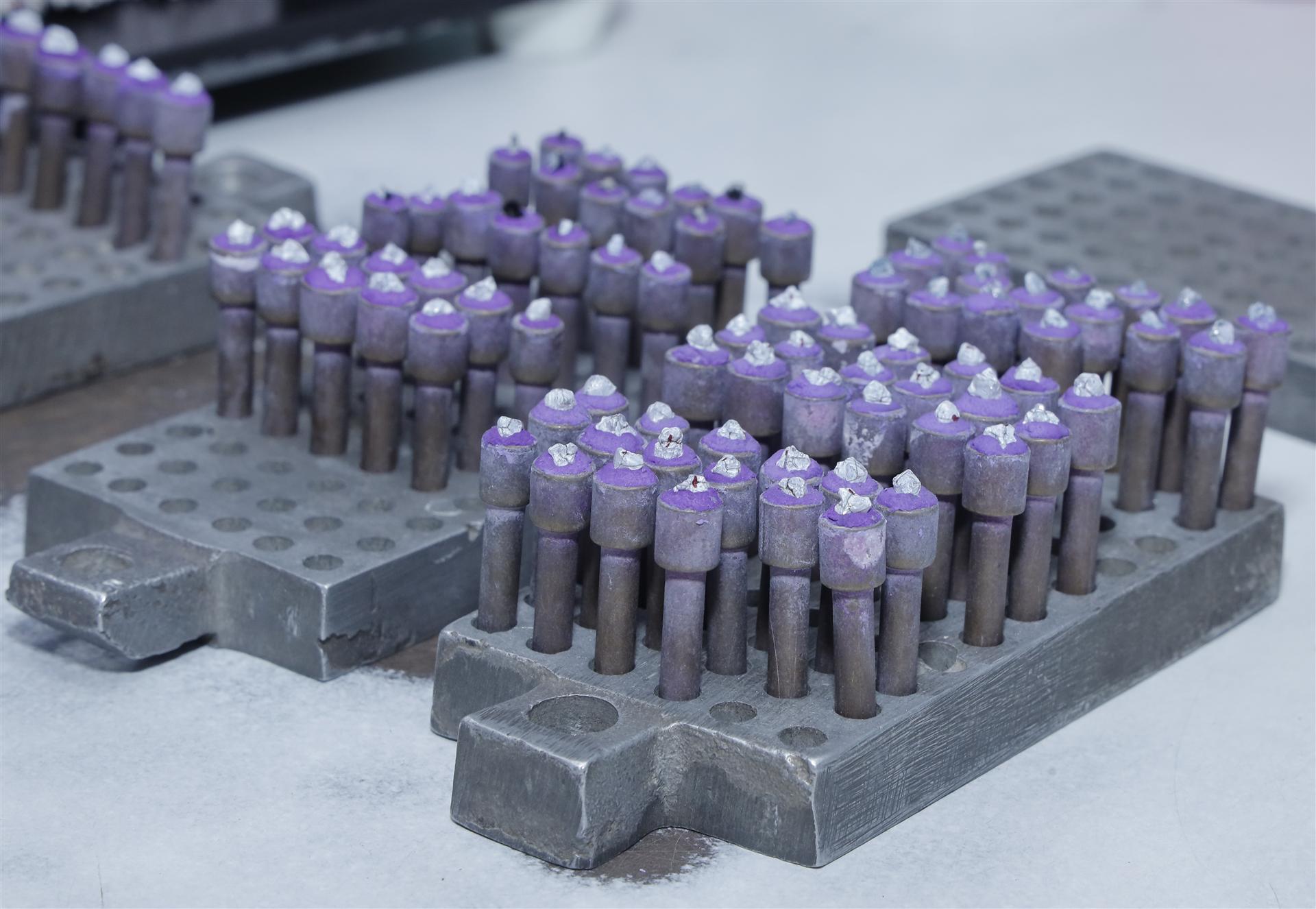 Polished Diamond Facets